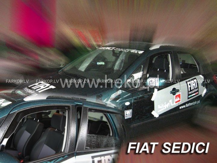 Wind deflectors FIAT SEDICI, SUZUKI SX 4