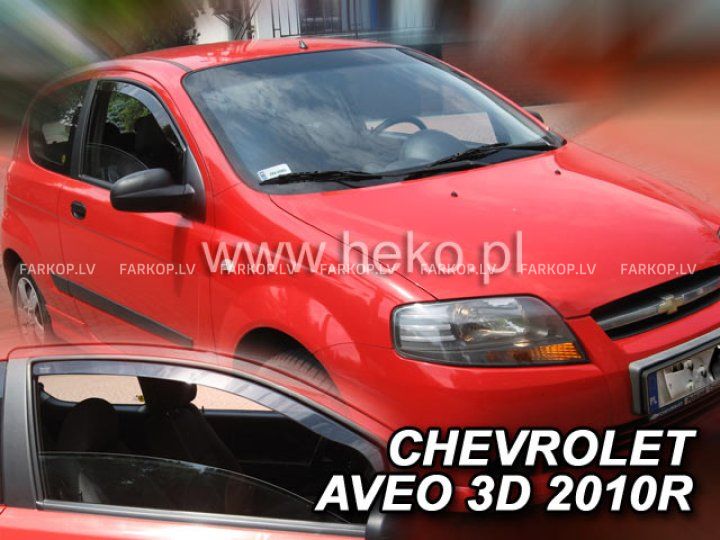 Wind deflectors CHEVROLET AVEO