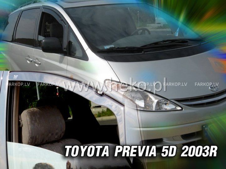 Wind deflectors TOYOTA PREVIA