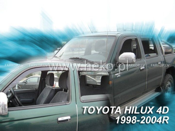 Wind deflectors TOYOTA HILUX