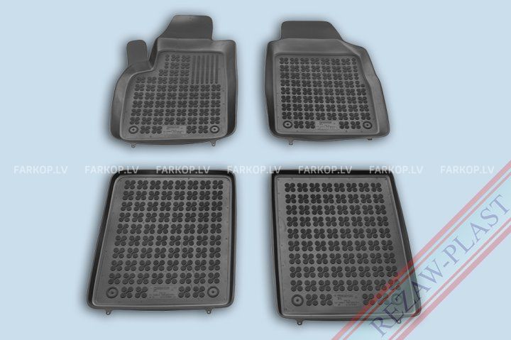 Rubber car mats  FIAT PANDA