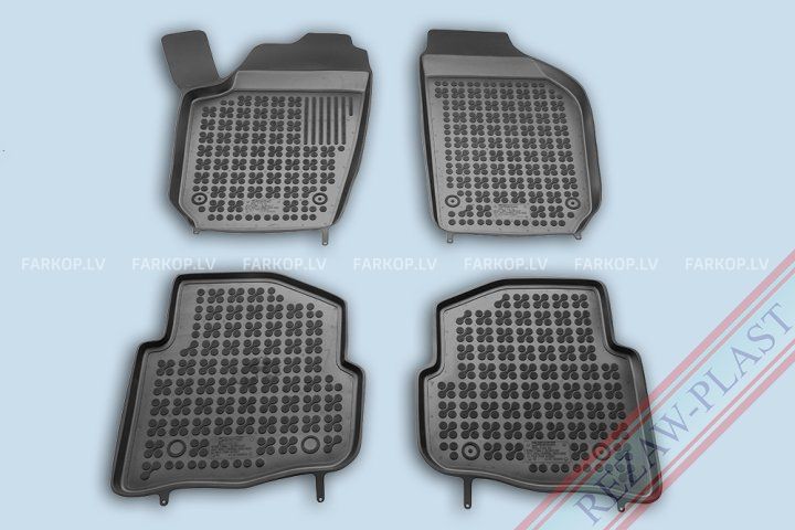 Rubber car mats  SEAT IBIZA/CORDOBA, SKODA FABIA, VW POLO