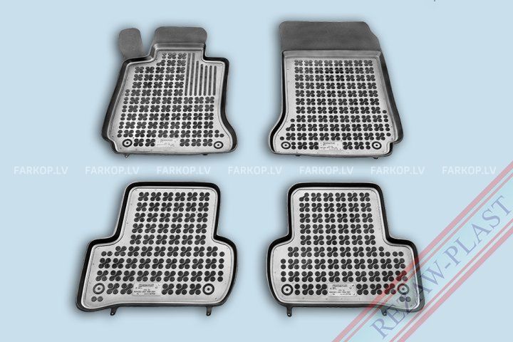 Rubber car mats  MERCEDES BENZ C-klasse (W204)