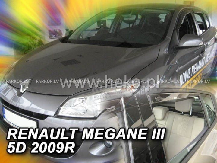 Ветровики RENAULT MEGANE