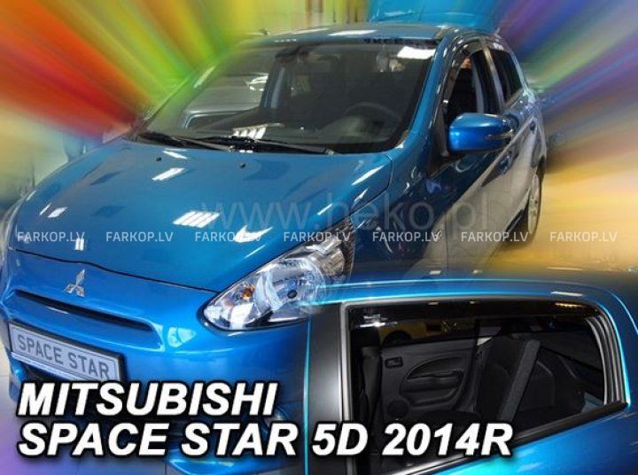 Wind deflectors MITSUBISHI SPACE STAR