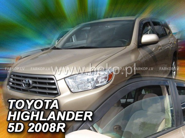 Ветровики TOYOTA HIGHLANDER