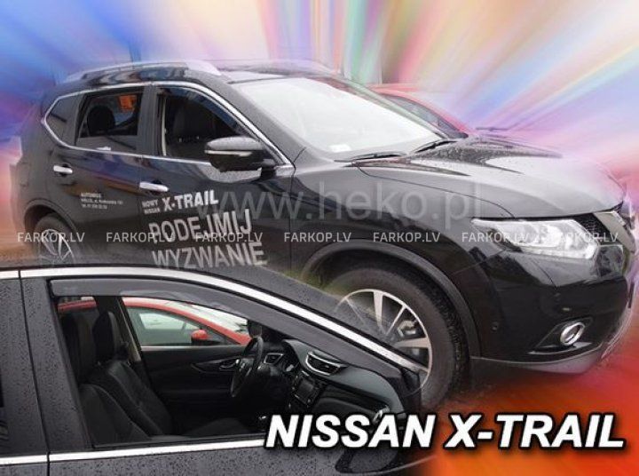 Wind deflectors NISSAN X-TRAIL